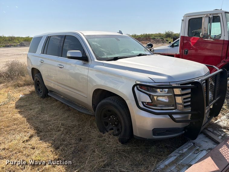 image for item DV8611 2020 Chevrolet Tahoe Police SUV