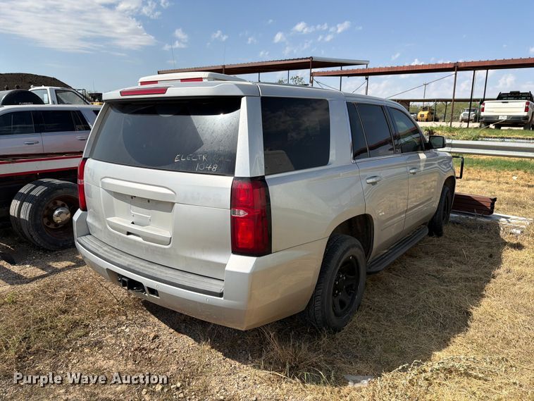 image for item DV8611 2020 Chevrolet Tahoe Police SUV
