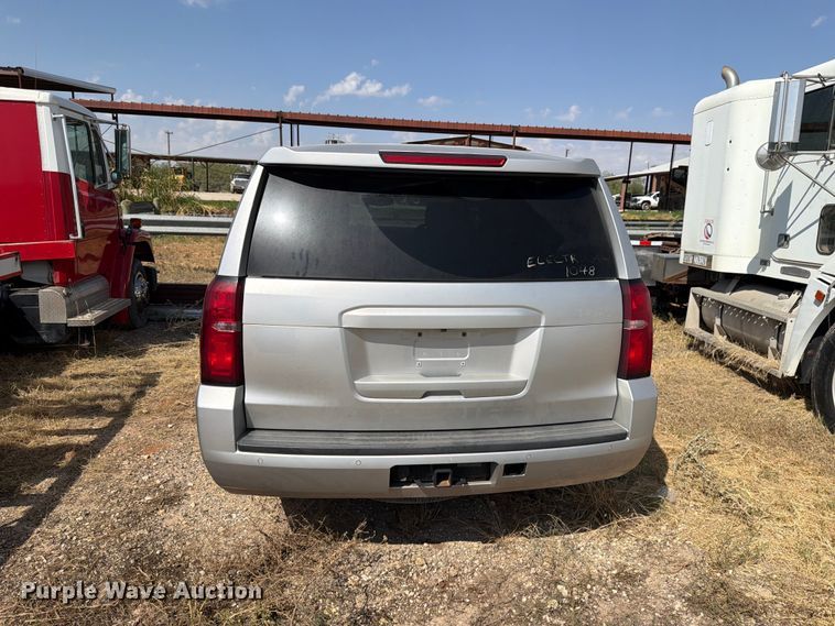 image for item DV8611 2020 Chevrolet Tahoe Police SUV