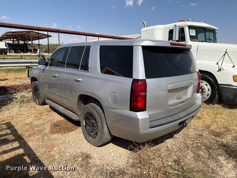 image for item DV8611 2020 Chevrolet Tahoe Police SUV
