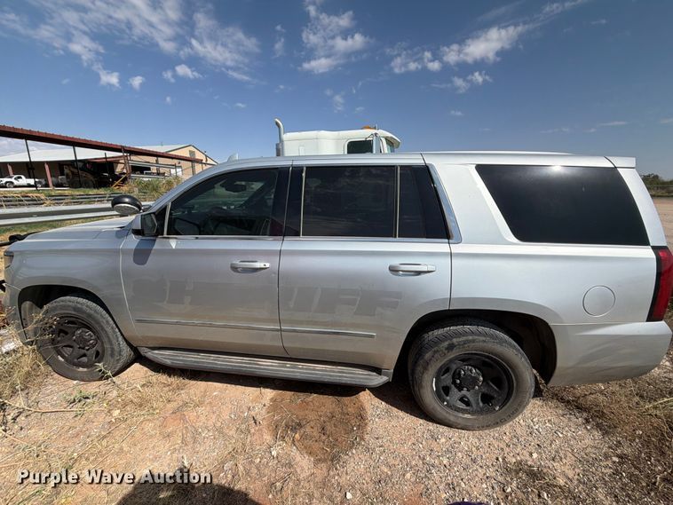 image for item DV8611 2020 Chevrolet Tahoe Police SUV