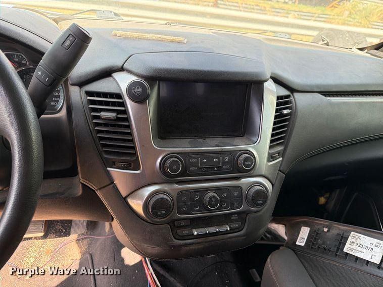 image for item DV8611 2020 Chevrolet Tahoe Police SUV
