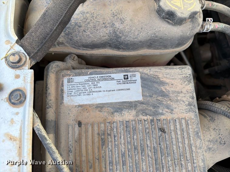 image for item DV8611 2020 Chevrolet Tahoe Police SUV