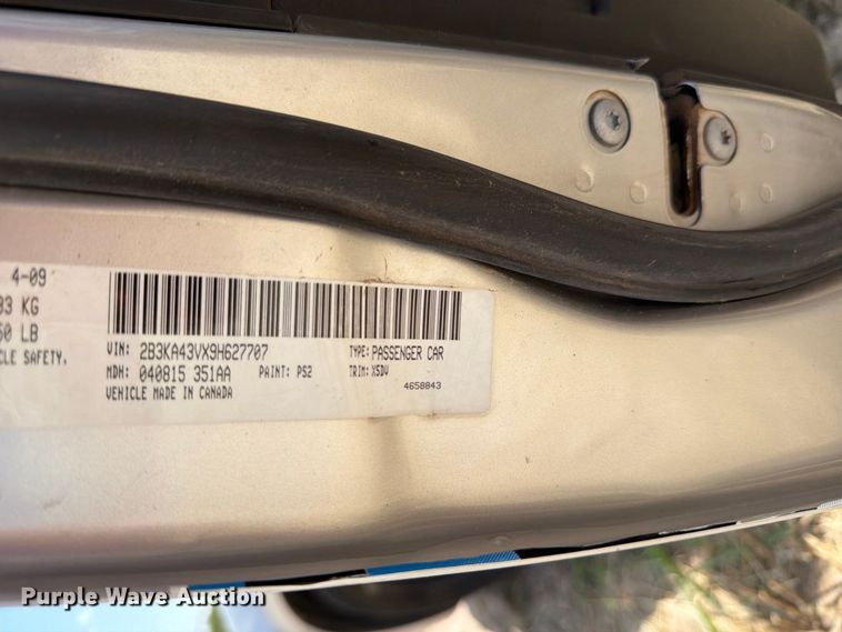 image for item DV8615 2009 Dodge Charger 