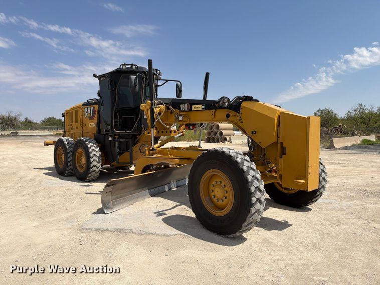 image for item DV8616 2020 Caterpillar 150 motor grader