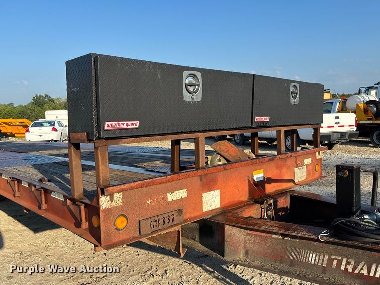 image for item DZ4682 1997 Trail-Eze Dakota equipment trailer