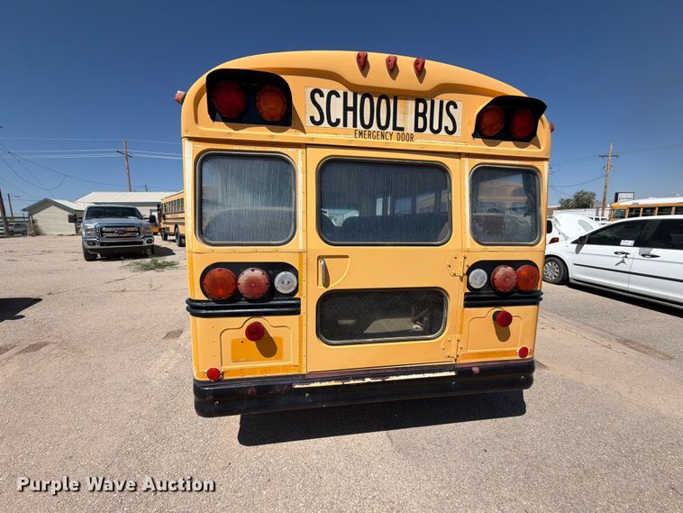 image for item EF6436 1995 Chevrolet G-series school bus