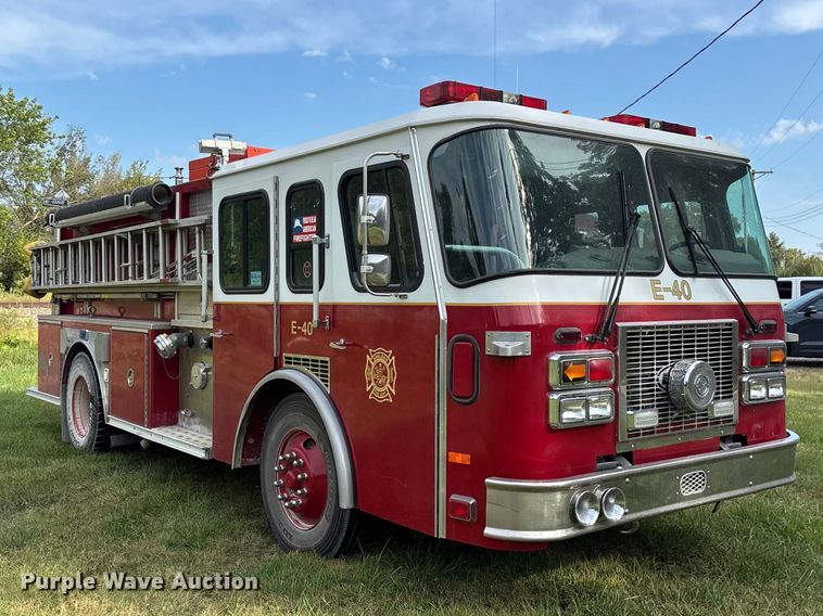 image for item EO4491 1996 E-One Emergency pumper fire truck