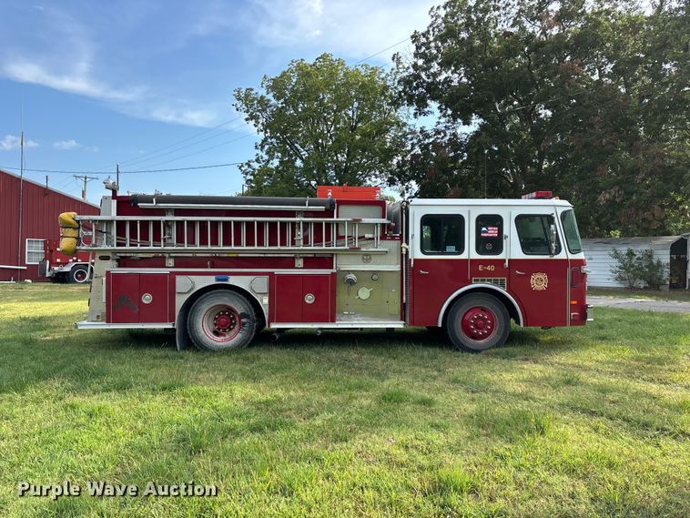 image for item EO4491 1996 E-One Emergency pumper fire truck