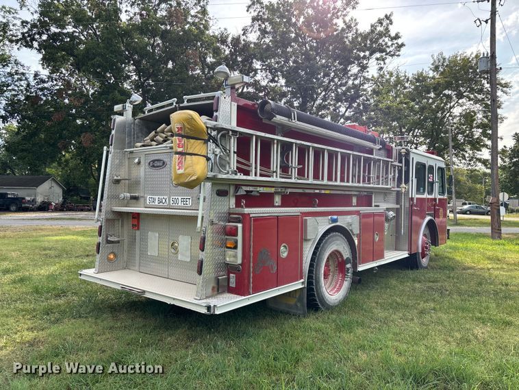 image for item EO4491 1996 E-One Emergency pumper fire truck