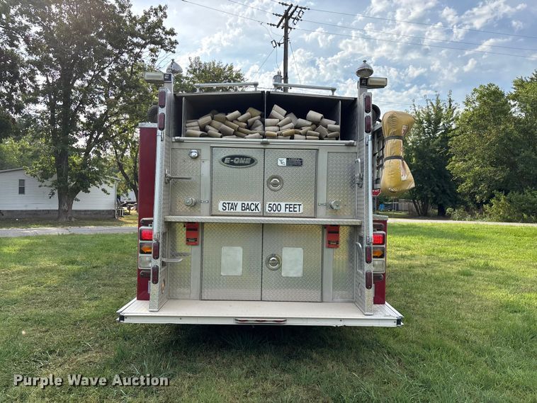 image for item EO4491 1996 E-One Emergency pumper fire truck