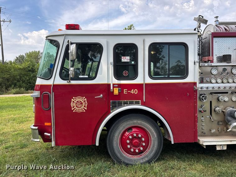 image for item EO4491 1996 E-One Emergency pumper fire truck