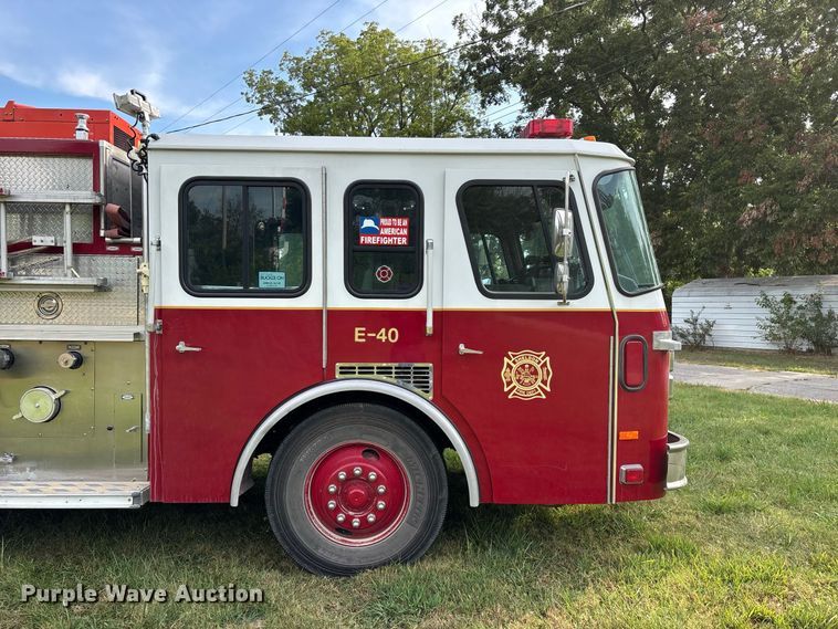 image for item EO4491 1996 E-One Emergency pumper fire truck