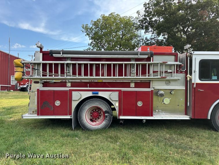 image for item EO4491 1996 E-One Emergency pumper fire truck