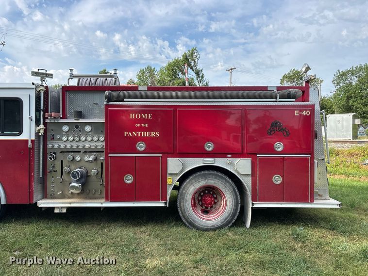 image for item EO4491 1996 E-One Emergency pumper fire truck