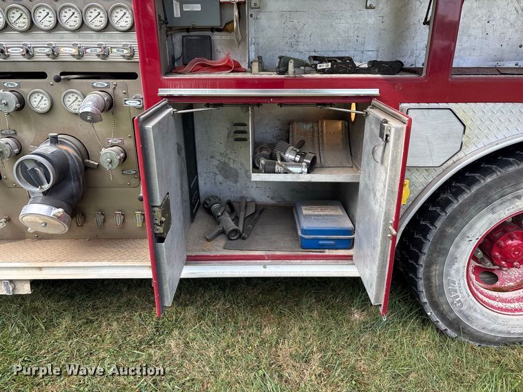 image for item EO4491 1996 E-One Emergency pumper fire truck