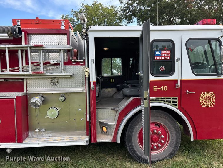 image for item EO4491 1996 E-One Emergency pumper fire truck
