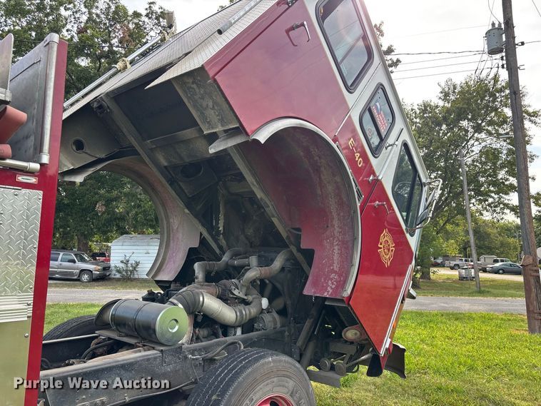 image for item EO4491 1996 E-One Emergency pumper fire truck