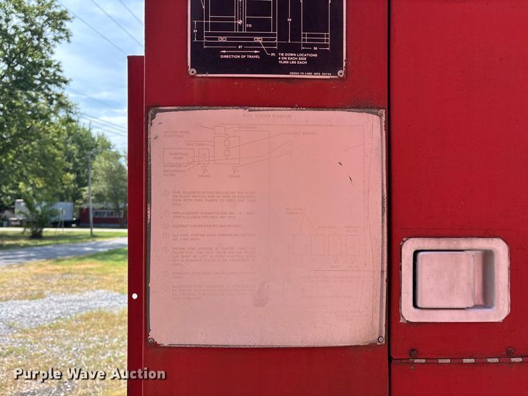 image for item EO4496 U.S. Department of Defense MEP 006A generator