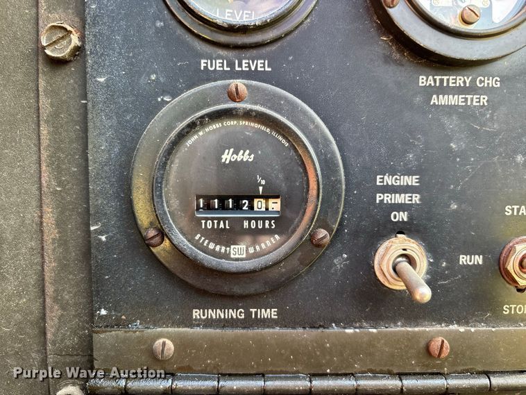 image for item EO4496 U.S. Department of Defense MEP 006A generator