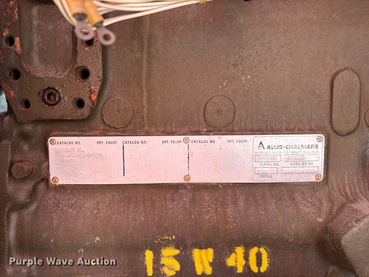 image for item EO4496 U.S. Department of Defense MEP 006A generator
