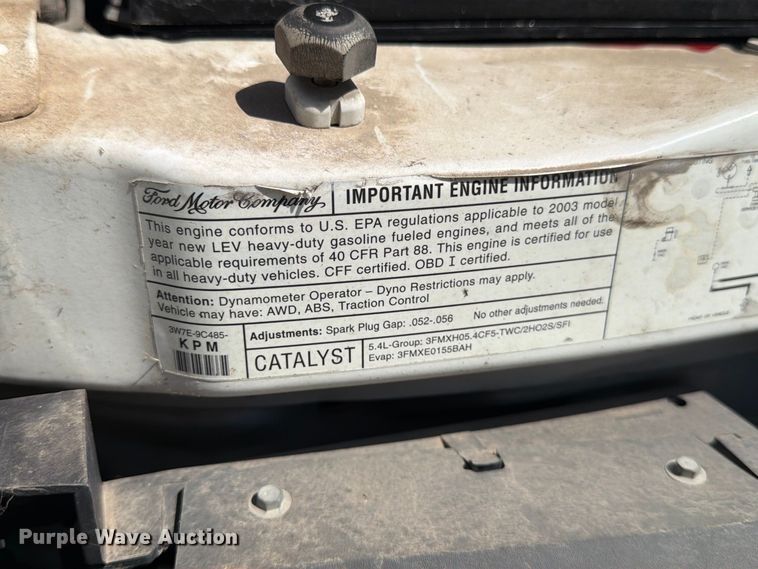 image for item EP7571 2003 Ford E350 van