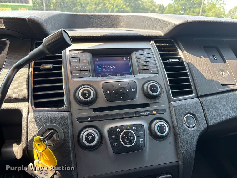 image for item ER3219 2014 Ford Taurus Police Interceptor 