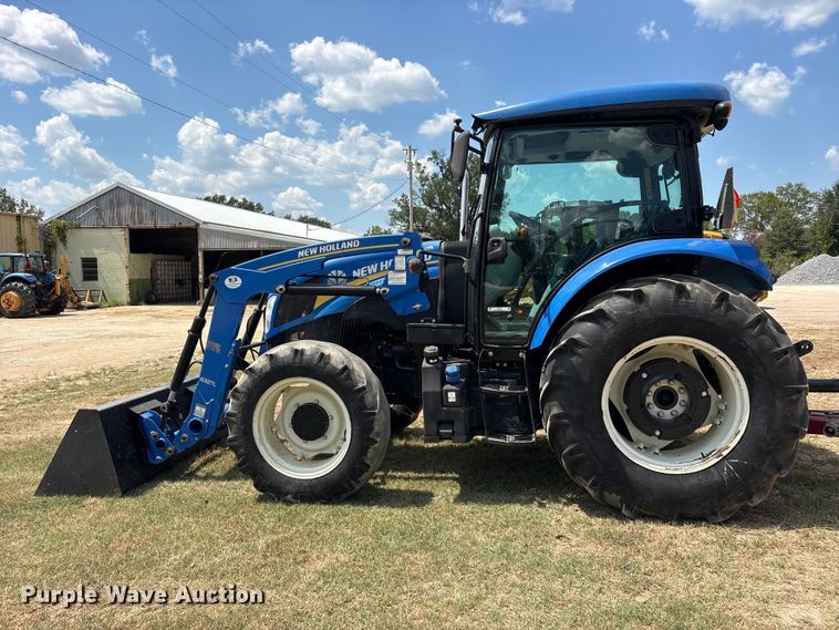 image for item ET0491 2019 New Holland Workmaster 95 MFWD tractor