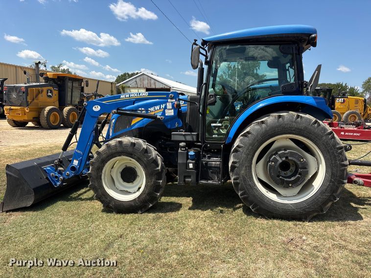 image for item ET0493 2022 New Holland Workmaster 95 MFWD tractor