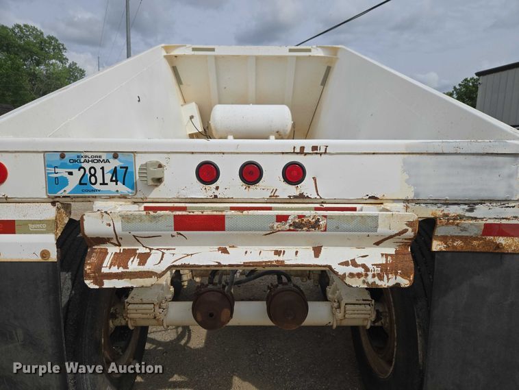 image for item ET5032 2010 Ranco bottom dump trailer