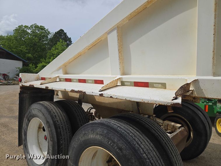 image for item ET5032 2010 Ranco bottom dump trailer