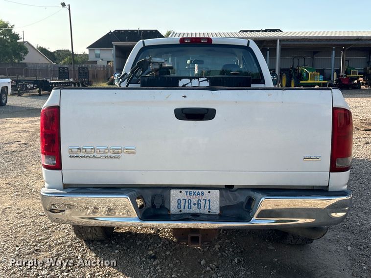 image for item EU0776 2004 Dodge Ram 2500 Crew Cab pickup truck