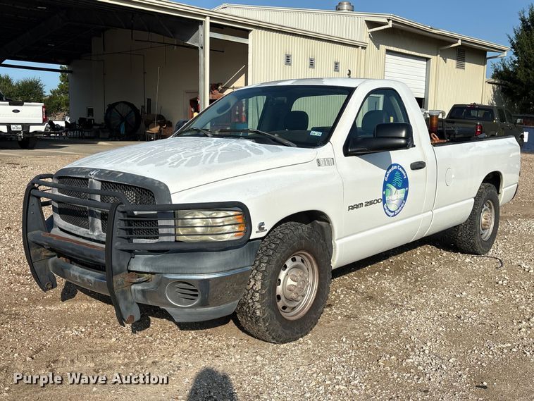 image for item EU0777 2005 Dodge Ram 2500 pickup truck