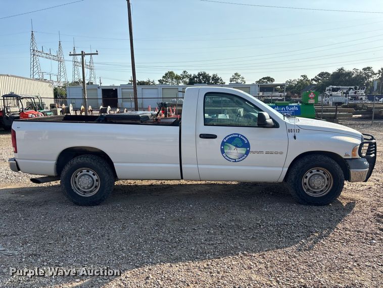 image for item EU0777 2005 Dodge Ram 2500 pickup truck