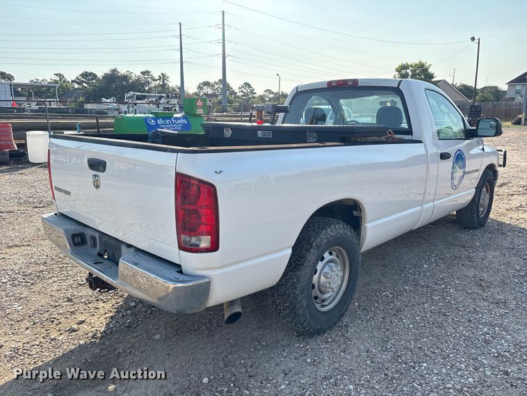 image for item EU0777 2005 Dodge Ram 2500 pickup truck