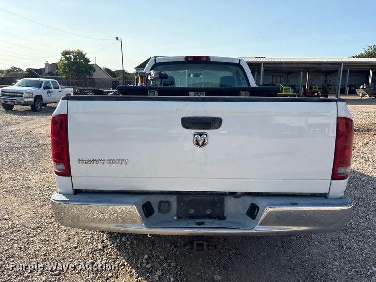 image for item EU0777 2005 Dodge Ram 2500 pickup truck