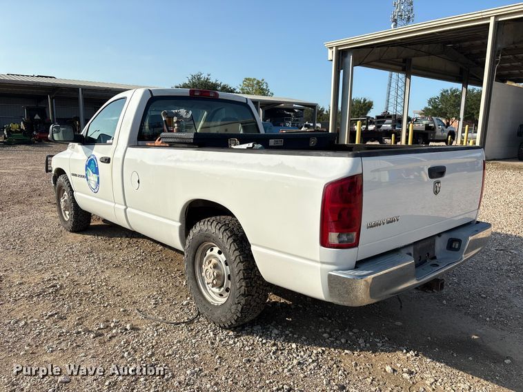 image for item EU0777 2005 Dodge Ram 2500 pickup truck