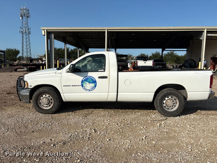 image for item EU0777 2005 Dodge Ram 2500 pickup truck