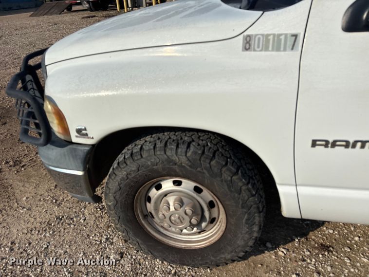 image for item EU0777 2005 Dodge Ram 2500 pickup truck