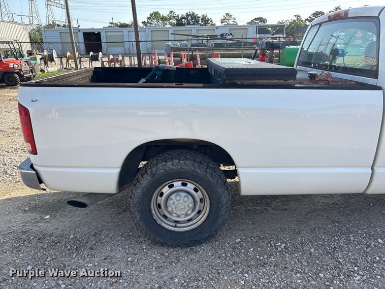 image for item EU0777 2005 Dodge Ram 2500 pickup truck