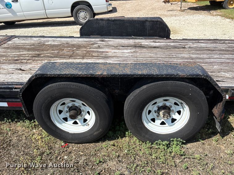 image for item EU0778 2007 PJ Trailers tilt deck equipment trailer