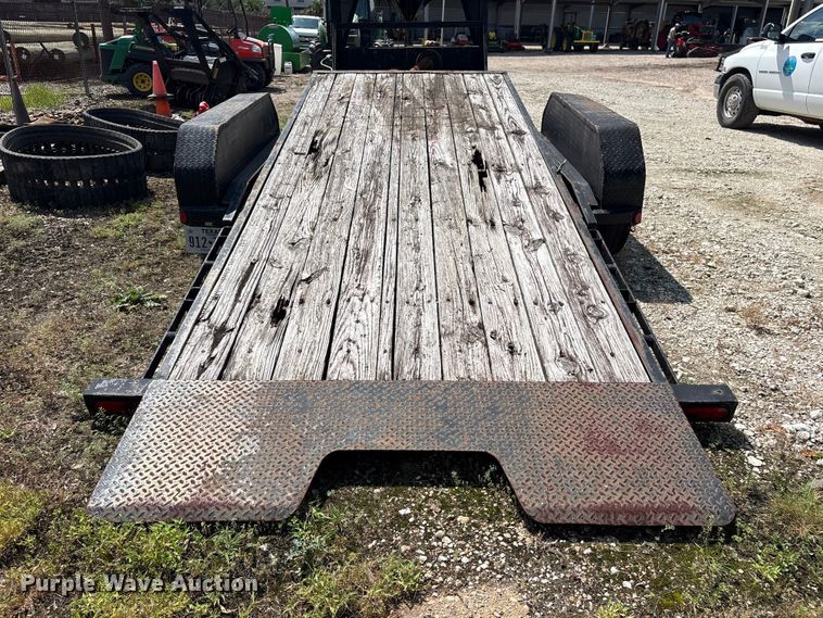 image for item EU0778 2007 PJ Trailers tilt deck equipment trailer