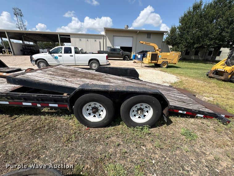 image for item EU0778 2007 PJ Trailers tilt deck equipment trailer