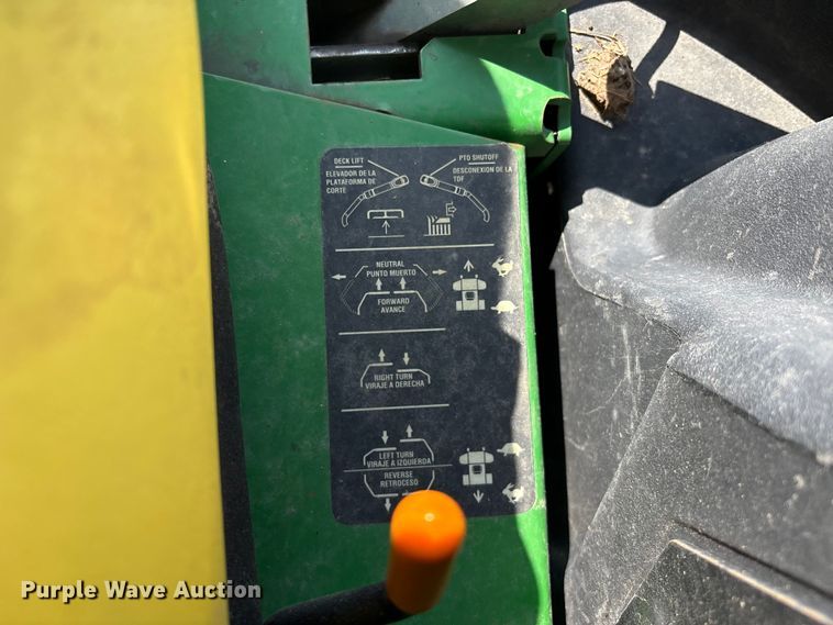 image for item EU0780 2018 John Deere Z997R ZTR lawn mower