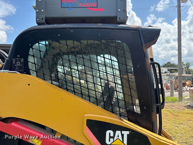 image for item EU0781 Caterpillar 299C tracked skid steer loader