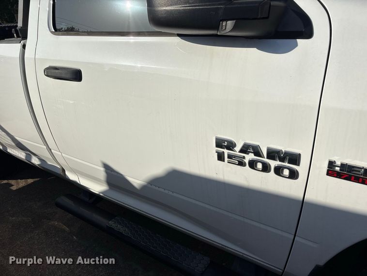 image for item EU0878 2017 RAM 1500 pickup truck