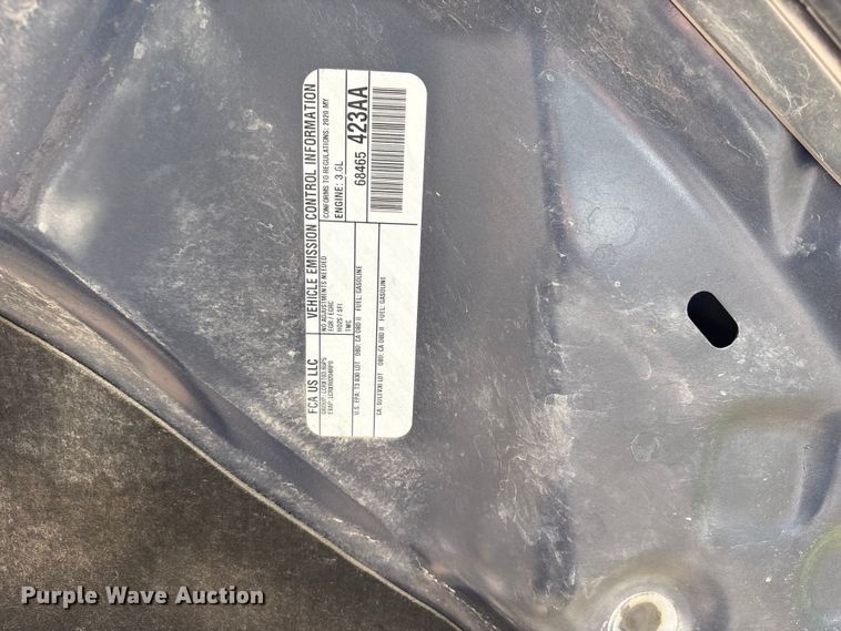 image for item EW0009 2020 Dodge Durango SSV SUV