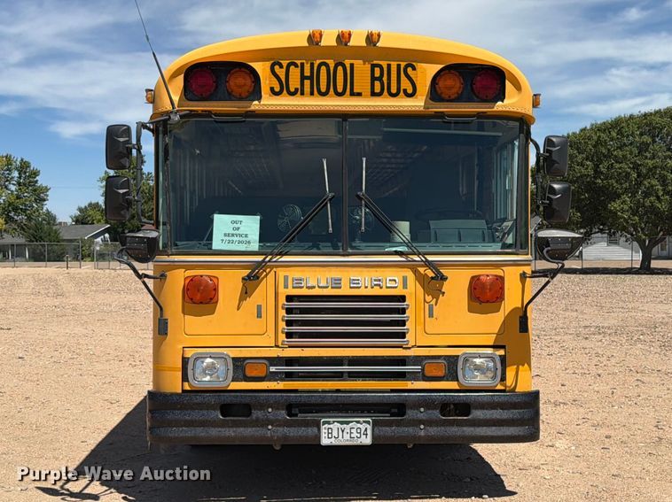 image for item EW1054 1996 Blue Bird TC2000 school bus