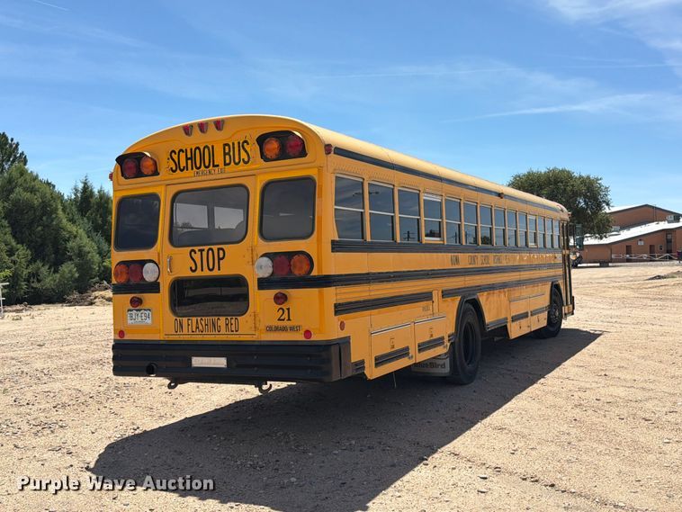 image for item EW1054 1996 Blue Bird TC2000 school bus