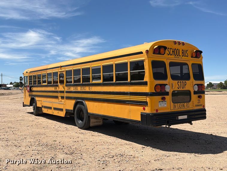 image for item EW1054 1996 Blue Bird TC2000 school bus